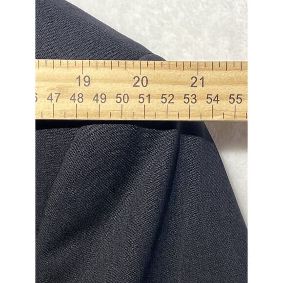 Armani Collezioni 42L Dark Navy Blue 3-Button Blazer Sport Coat Suit Jacket - Picture 9 of 13